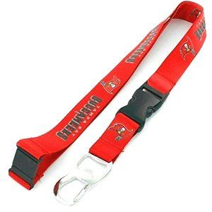 TAMPA BAY BUCCANEERS BOTTLE OPENER LANYARD NEW